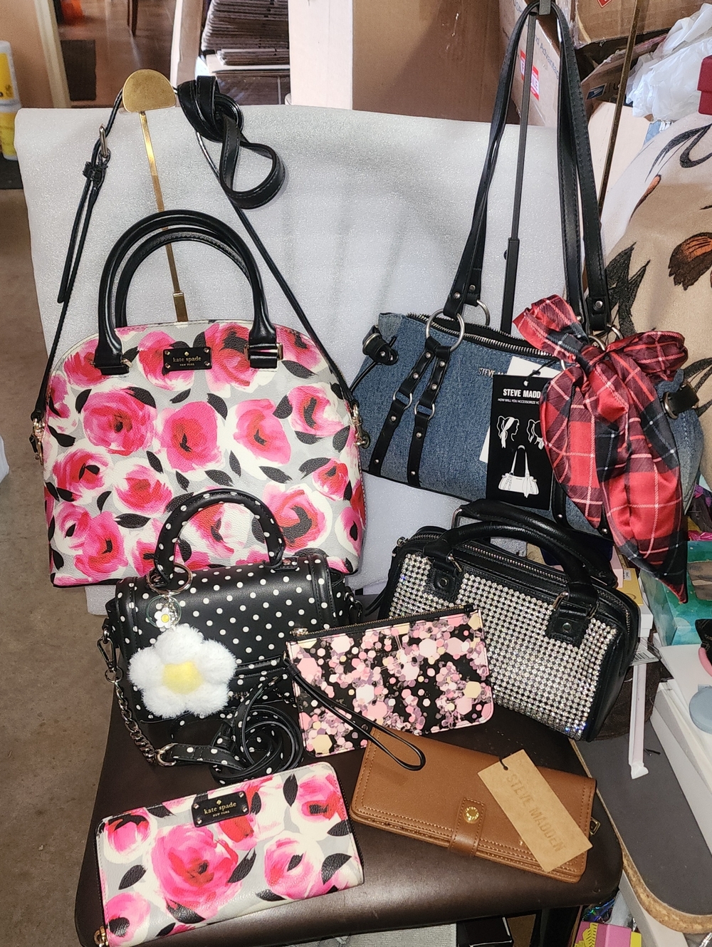 Sellers Bundle Of 7: 3 Kate Spade & 4  Madden Euc To Nwt 950$ Retail